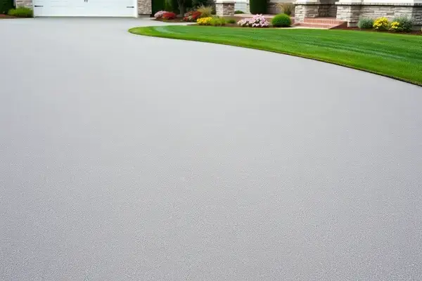 Residential asphalt driveway installation
