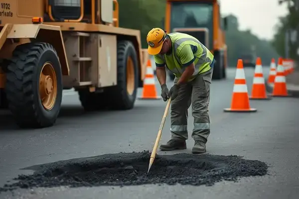 Asphalt repair and maintenance