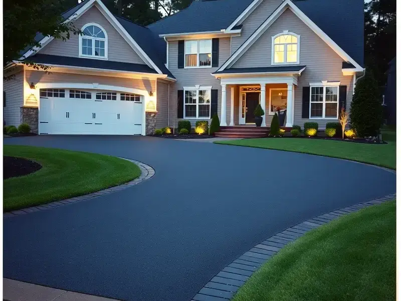 Complete driveway replacement in Warrior neighborhood